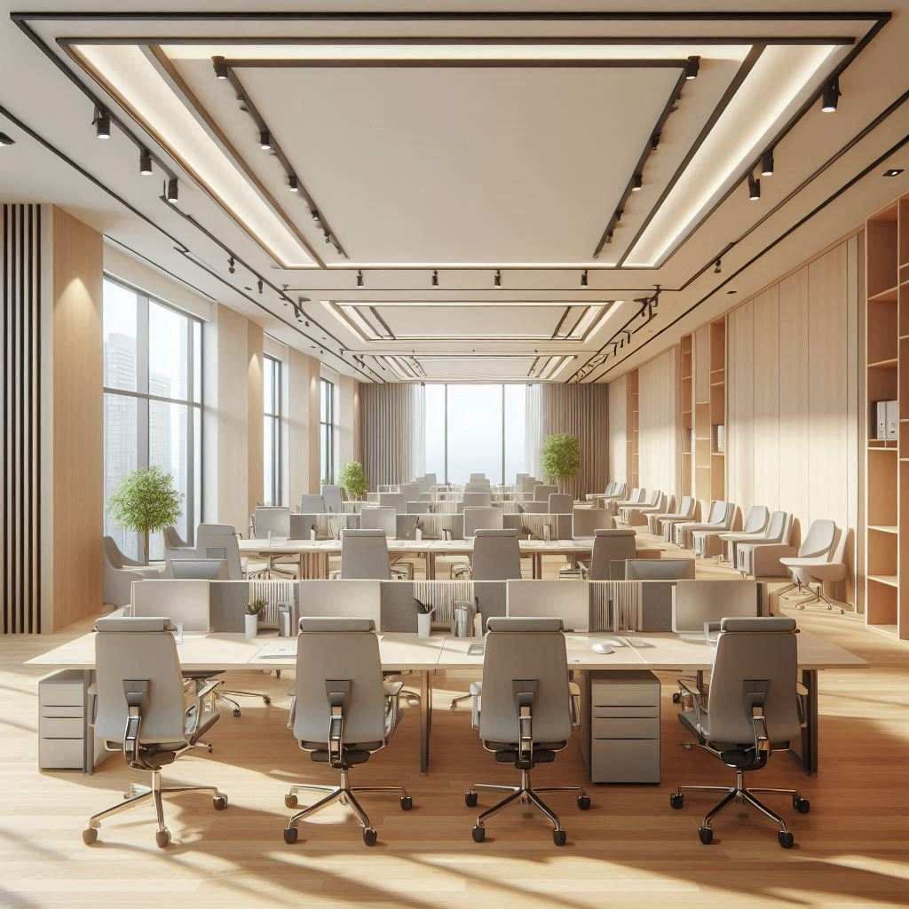 建筑设计公司怎样提前发现工位临时调整对写字楼办公办公区绿植配置造成的干扰